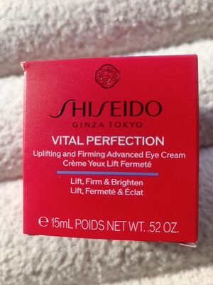 Shiseido Shiseido Vital Perfection Uplifting and Firming Advanced Eye Cream krem pod oczy 15ml