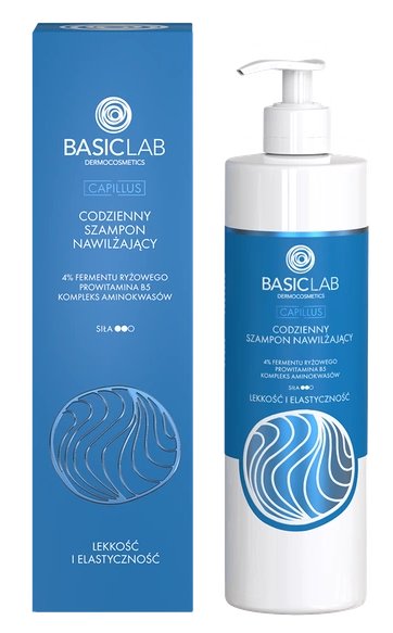 BasicLab BASICLAB Capillus Codzienny szampon nawilżający 300 ml — Składniki i ocena