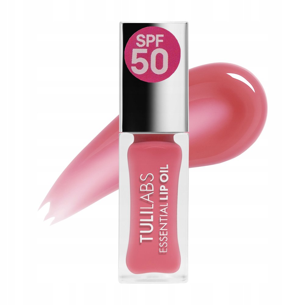 TULI LABS TULI LABS Essential Lip Oil - olejek do pielęgnacji ust Pink Crush SPF50 7ml — Składniki i ocena