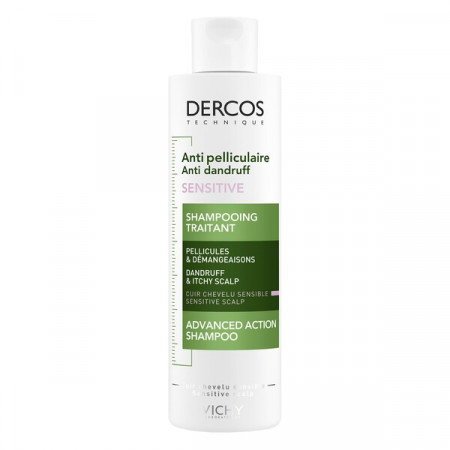 VICHY Vichy Dercos szampon przeciwłupieżowy, skóra wrażliwa, 200 ml