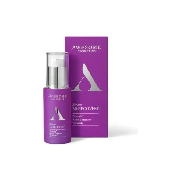 AWESOME COSMETICS AWESOME COSMETICS MI RECOVERY SERUM DO TWARZY REGENERUJĄCE 30ML — Składniki i ocena