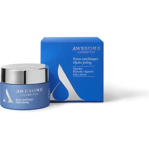 AWESOME COSMETICS AWESOME COSMETICS HYDRO FEELING KREM NAWILŻAJĄCY DO TWARZY 50ML — Składniki i ocena