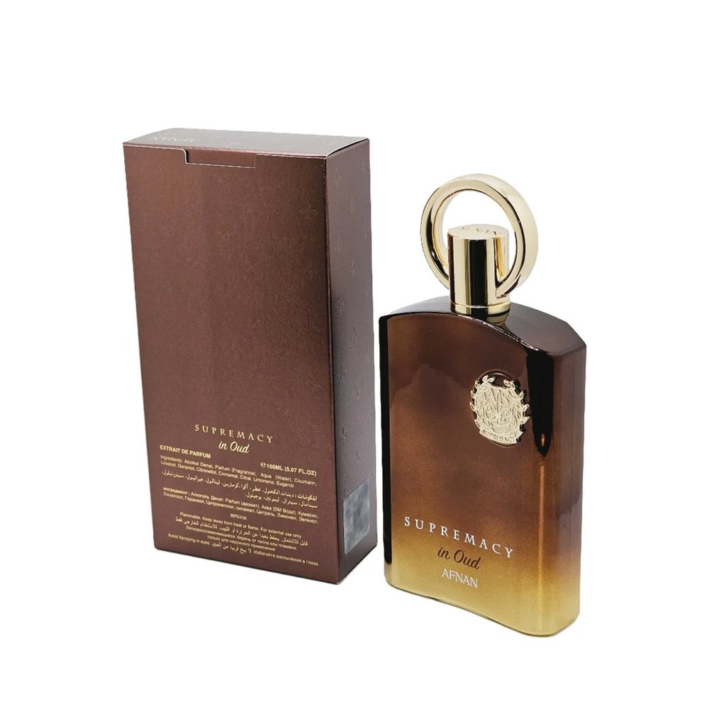 Afnan AFNAN SUPREMACY IN OUD 150ML WODA PERFUMOWANA UNISEX DAMSKA MĘSKA — Składniki i ocena