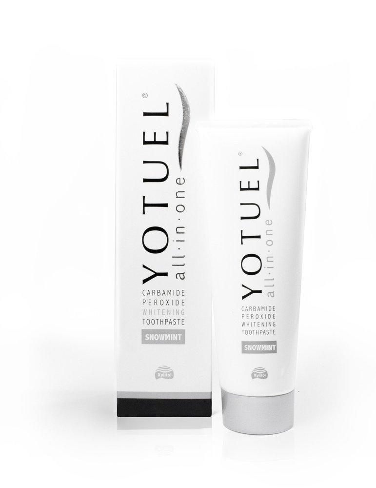 Yotuel YOTUEL All In One Snowmint 75ml - pasta wybielająca zawierająca nadtlenek karbamidu — Składniki i ocena