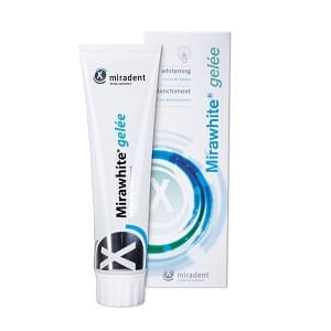 Miradent MIRADENT Mirawhite-Gel 100ml pasta wybielająca z fluorem 1450 ppm — Składniki i ocena