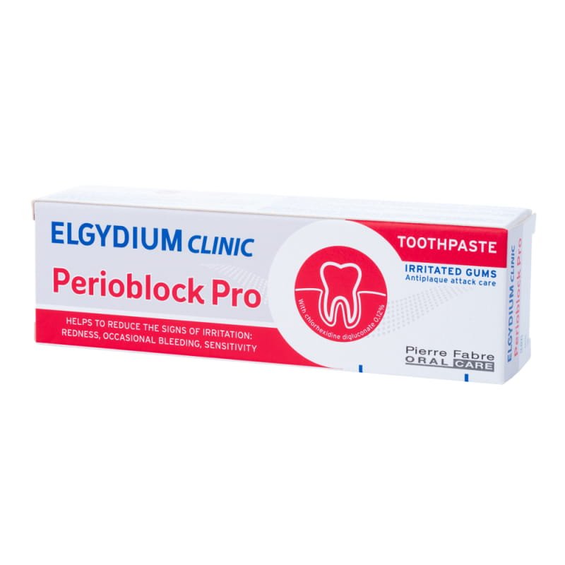 Elgydium ELGYDIUM Perioblock PRO 50ml - pasta do zębów przeciw podrażnieniom dziąseł