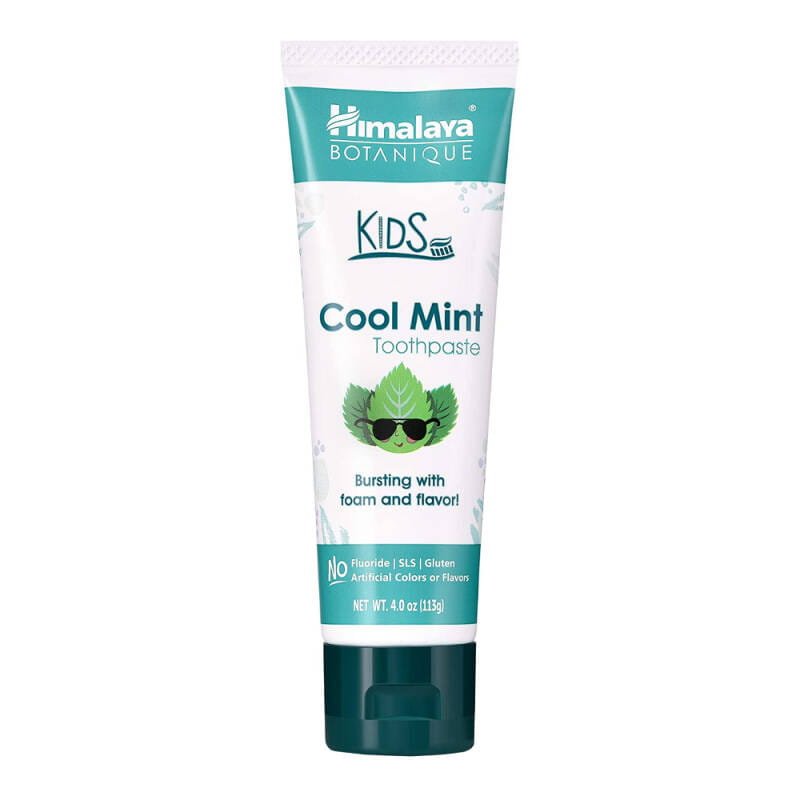 HIMALAYA HIMALAYA Kids Cool Mint 80g - pasta do zębów dla dzieci o smaku mięty