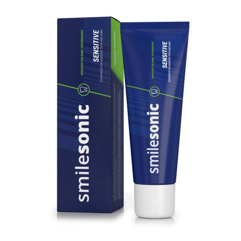 Nieznana SMILESONIC Sensitive 75ml - pasta przeciw nadwrażliwości zębowej dedykowana do szczoteczek sonicznych