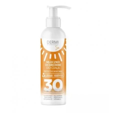 Nieznana DERMI SUN Mleczko do ciała ochronne SPF 30 150 ml — Składniki i ocena