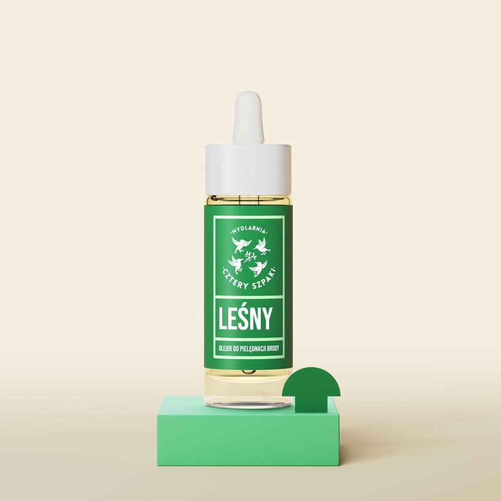 CZTERY SZPAKI Leśny Olejek do pielęgnacji brody, nawilżenie, 30 ml — Składniki i ocena
