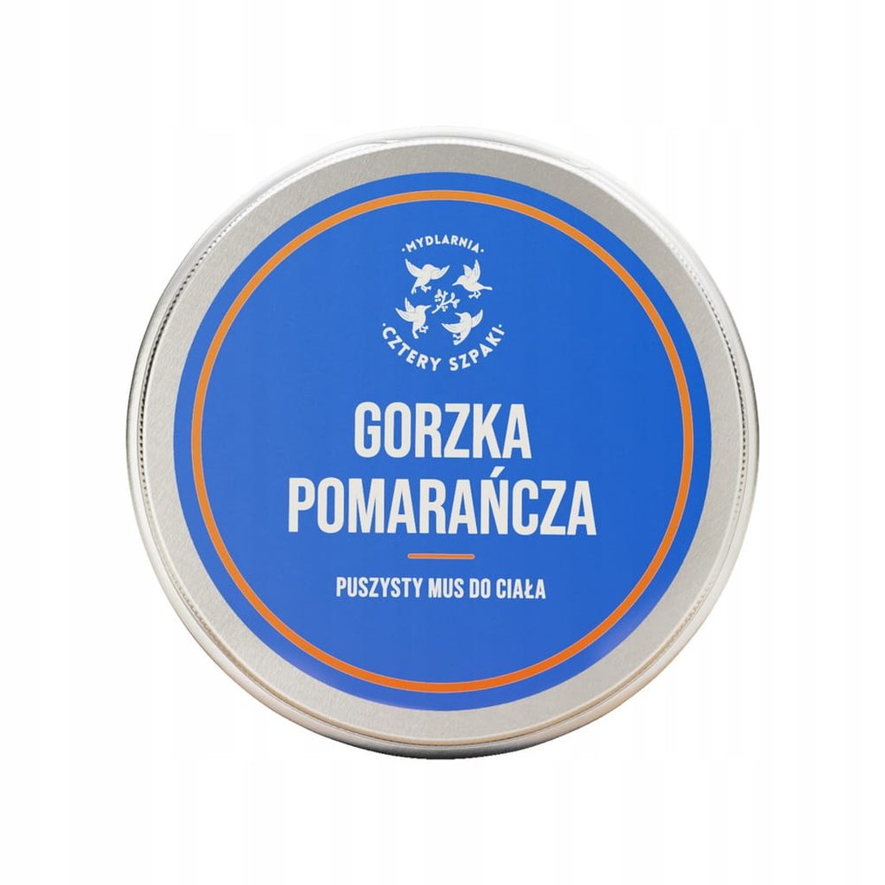 Nieznana Gorzka pomarańcza – puszysty mus do ciała | 150 ml | 4 Szpaki — Składniki i ocena