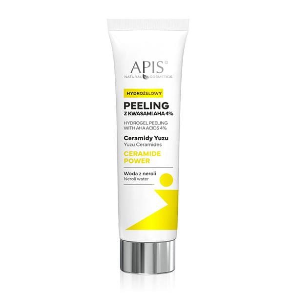 APIS ceramide power hydrożelowy peeling z kwasami AHA 4% 100 ml — Składniki i ocena