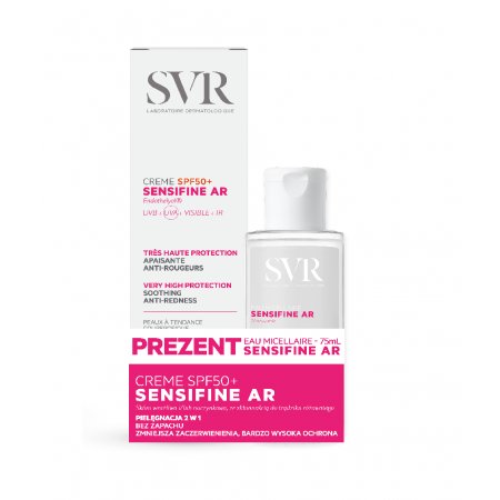 SVR zestaw sensifine AR  krem + płyn
