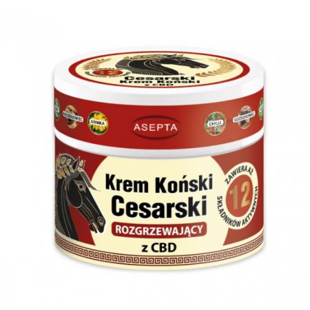 ASEPTA krem koński cesarki 150 ml — Składniki i ocena