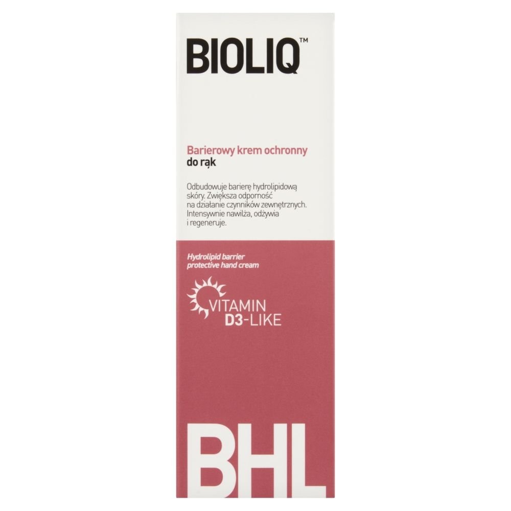 Bioliq BHL Krem do rąk barierowy ochronny - - 75 ml — Składniki i ocena