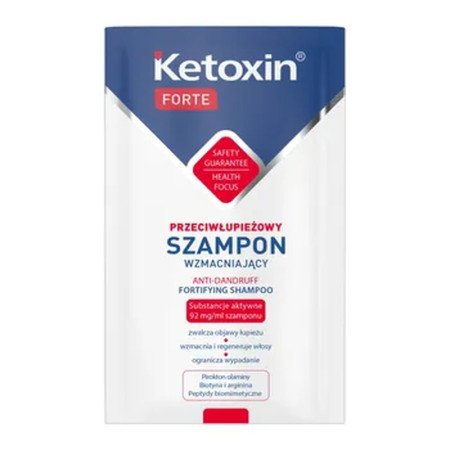 Nieznana LB KETOXIN FORTE SZAMPON PRZECIWŁUPIEŻOWY SASZETKA 6 ML