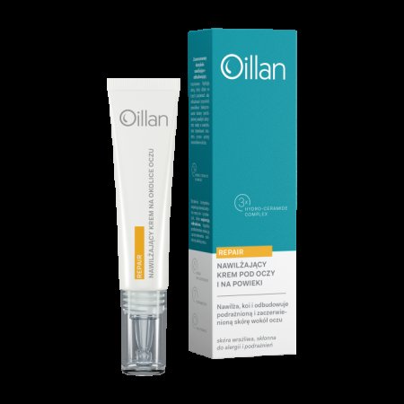 OILLAN Repair Nawilżający krem pod oczy i na powieki, 15 ml