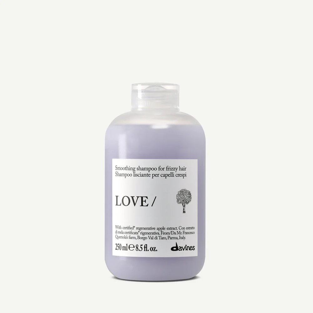 DAVINES NEW ESSENTIAL HAIRCARE szampon do włosów LOVE Smoothing Shampoo 250 ml