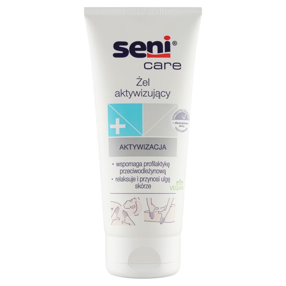 SENI Care, zel, aktywizujacy do ciala, 200 ml — Składniki i ocena