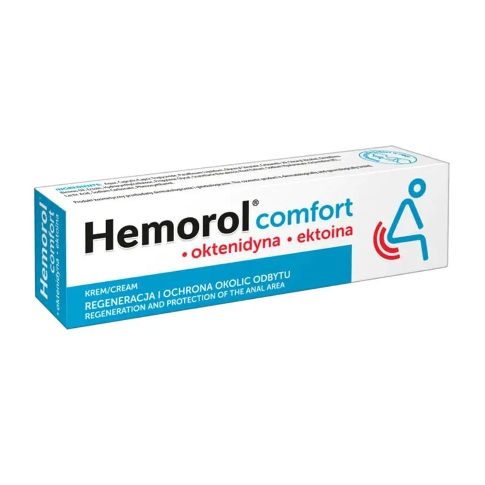 Nieznana Hemorol comfort, krem, d/codziennej pielegnacji odbytu, 35 g