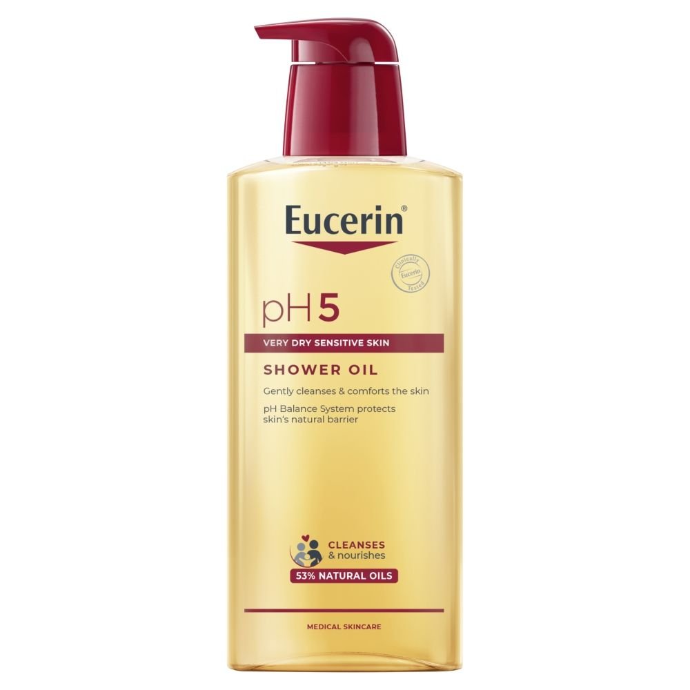 Nieznana Eucerin, olejek, do mycia, pH 5, 400 ml