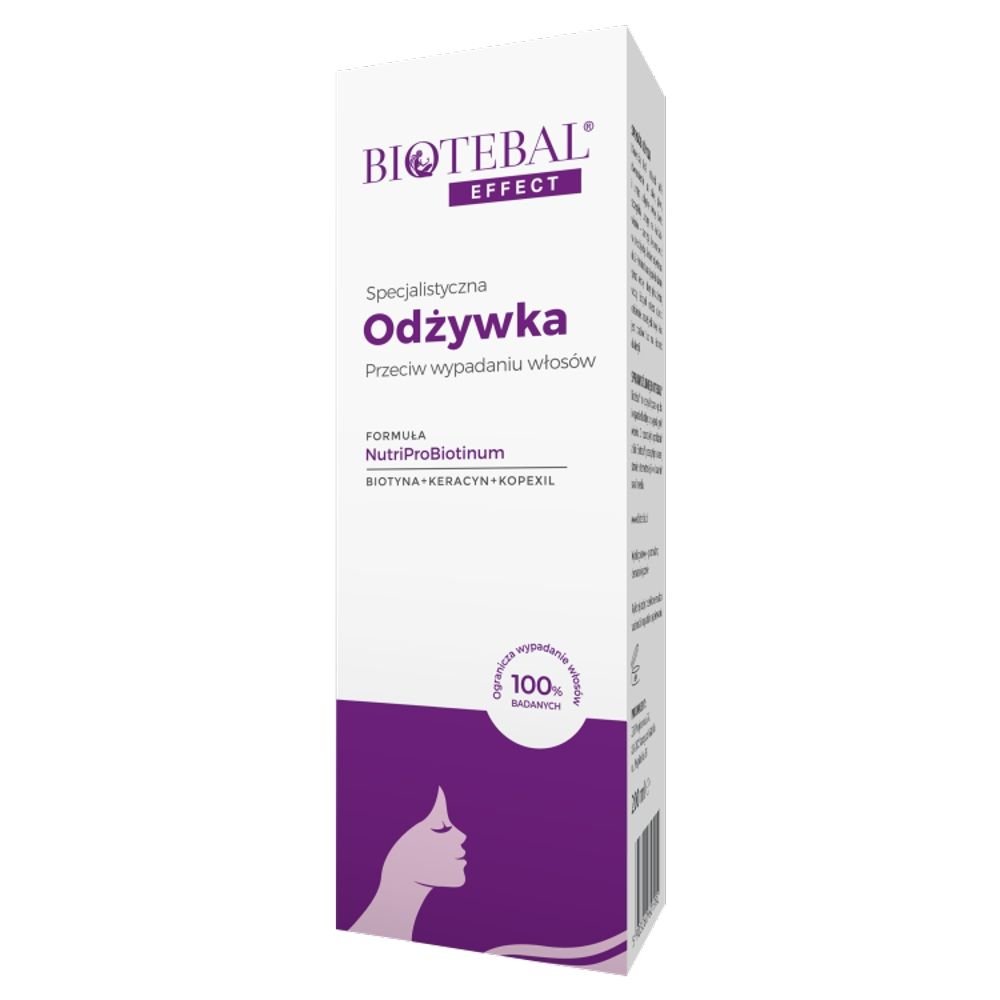 Biotebal Effect, odzyw.,specjalist.,p/wypad.wlosow, 200 ml — Składniki i ocena