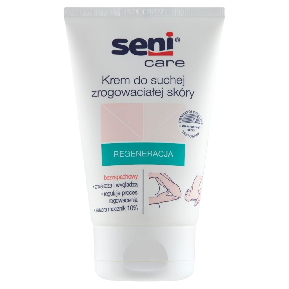 SENI Care, krem, do suchej,zrogowacialej skory 10%urea,100ml — Składniki i ocena
