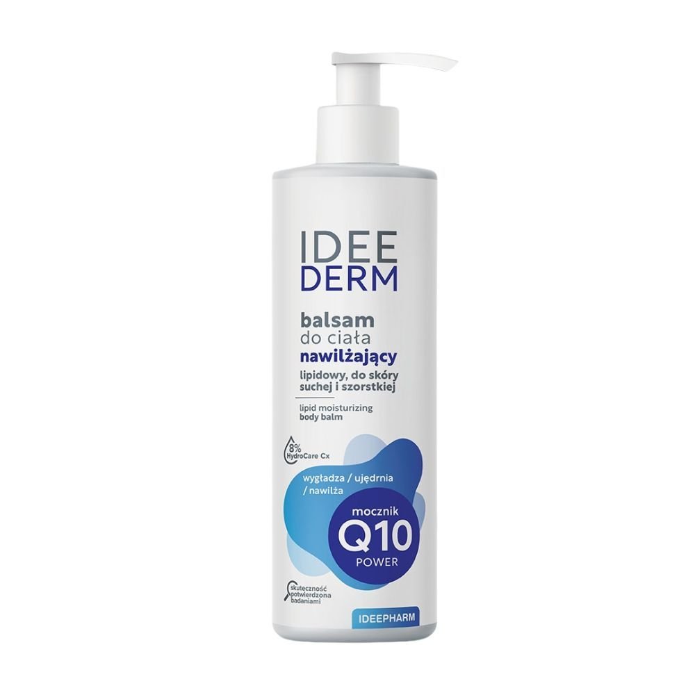 IDEEPHARM Ideederm, balsam do ciała nawilżający lipidowy, 400 ml — Składniki i ocena