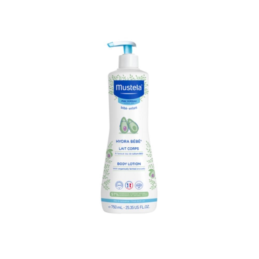 MUSTELA Bebe-Enfant Hydra Bébé®, mleczko do ciała, 750ml — Składniki i ocena