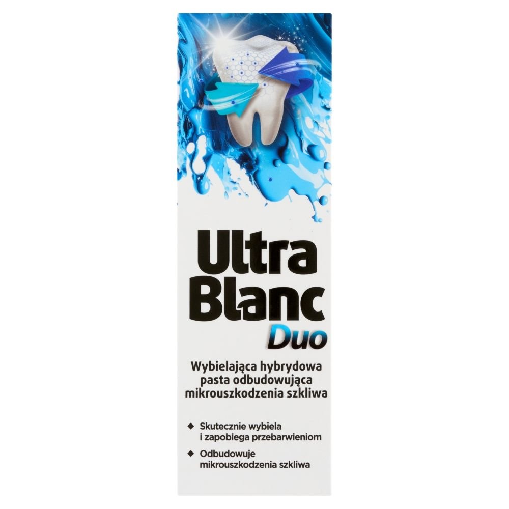 ULTRABLANC Duo, pasta do zebow, wybielajaca,hybrydowa, 75 ml — Składniki i ocena