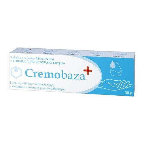 Nieznana Cremobaza +, nawilżająco-natłuszczający krem do rąk, 30 g — Składniki i ocena
