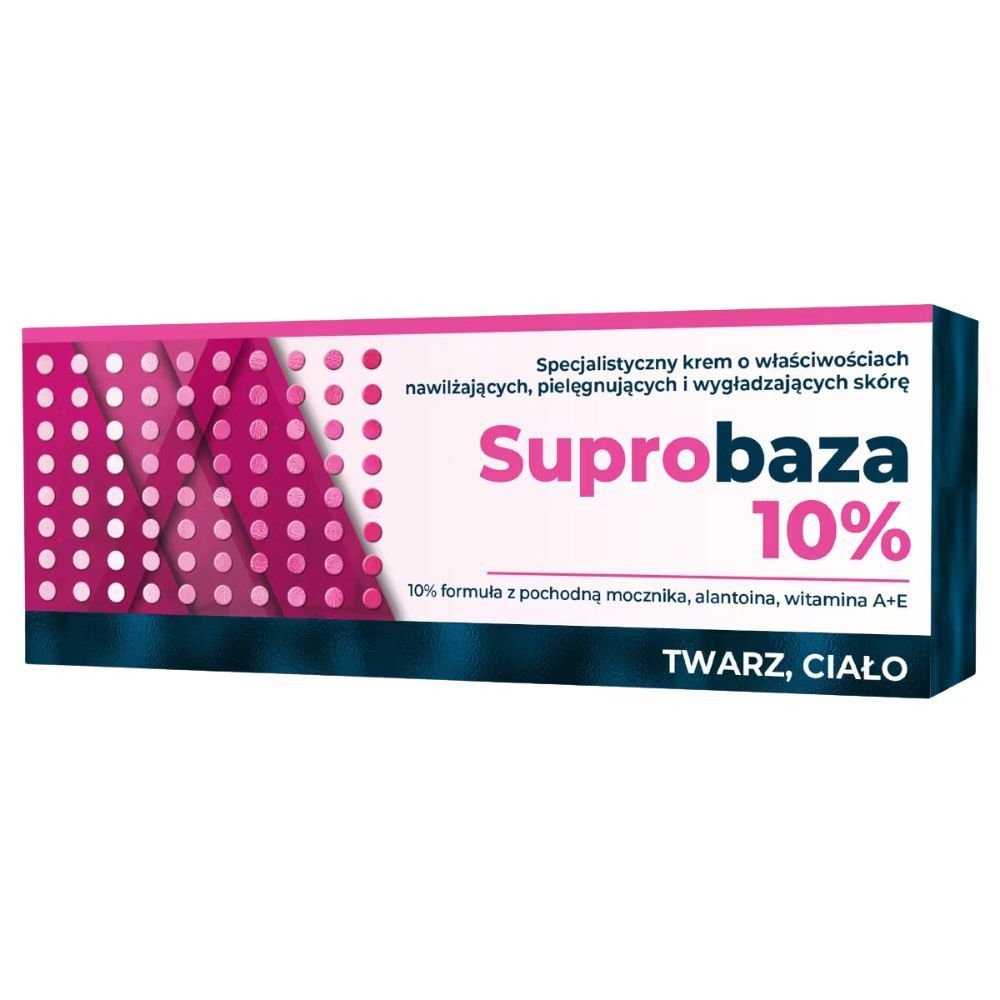 Nieznana Suprobaza 10%, krem, nawilż.,pielęg.,wygładz.sk.,30g
