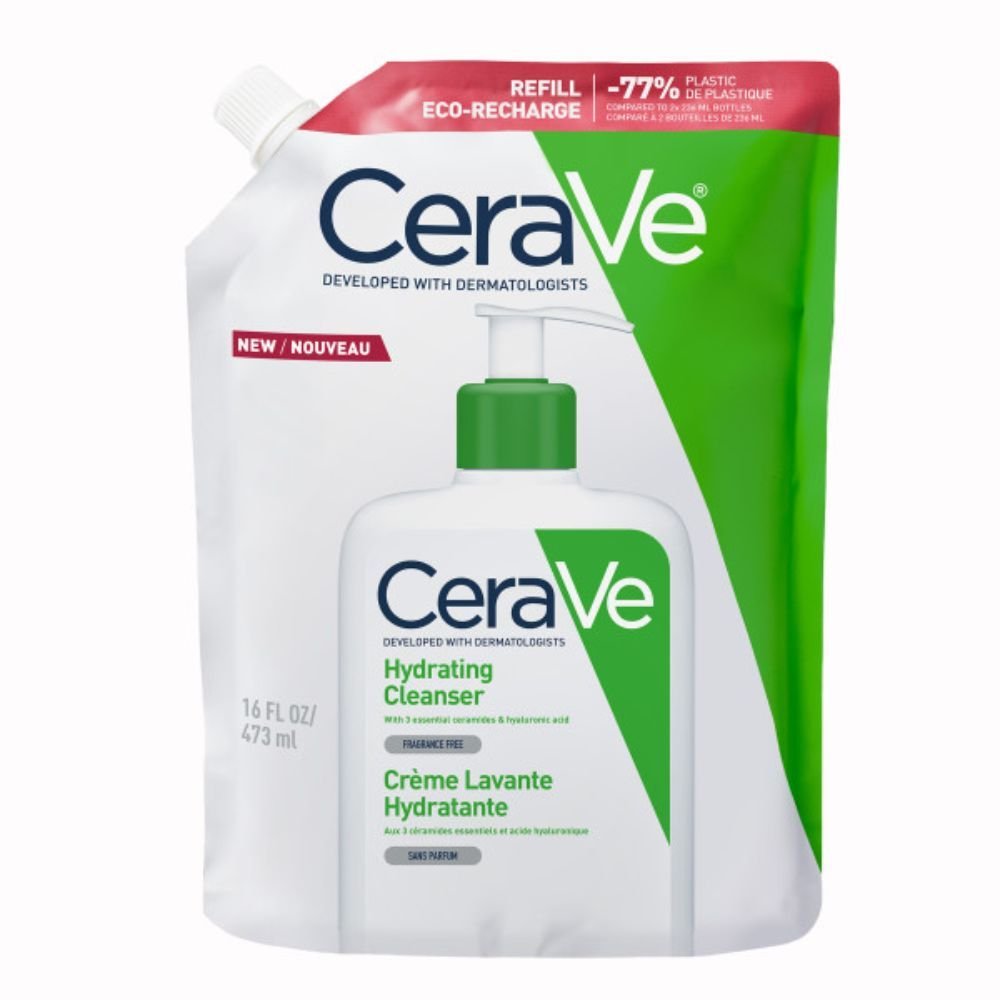 Nieznana CeraVe, Nawilżająca emulsja do mycia twarzy, refill, 473 ml