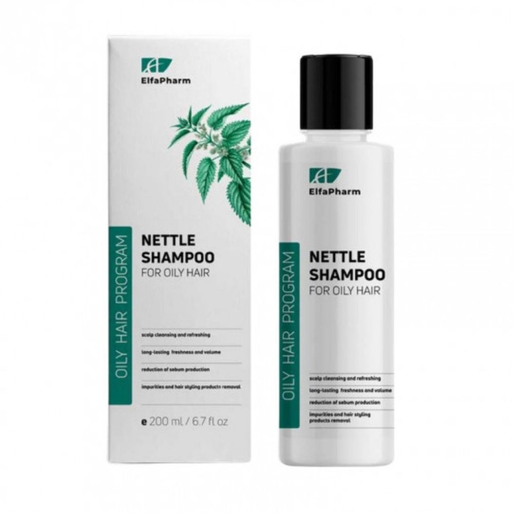 Nieznana Szampon Oily Hair Trichology do włosów przetłuszczających się z pokrzywą, 200ml