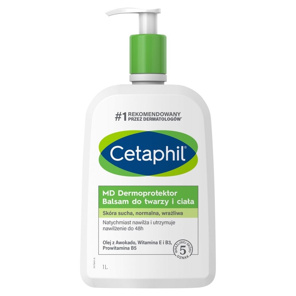 Cetaphil MD Dermoprotektor, balsam,d/tw.,ciala,1000 ml — Składniki i ocena