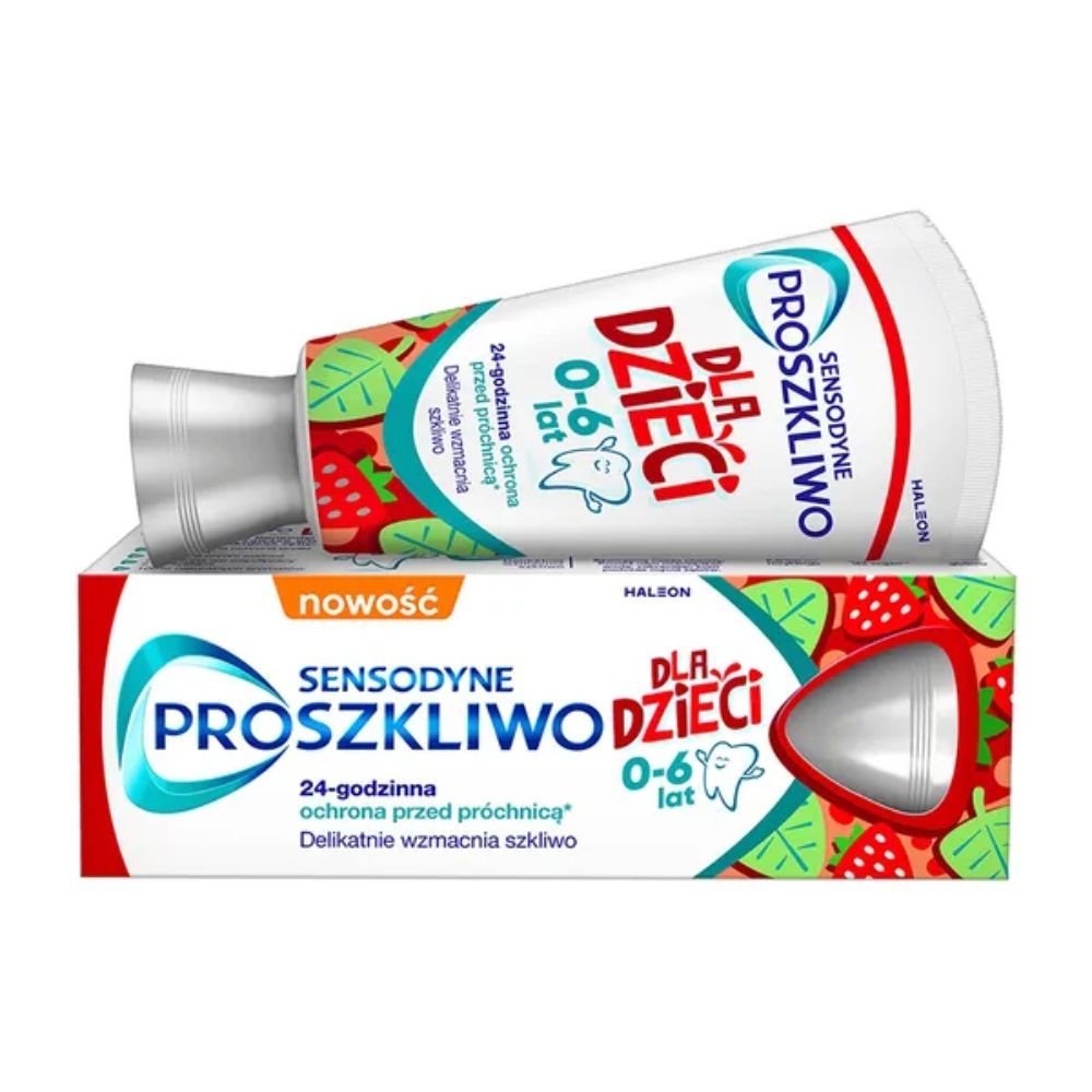 Sensodyne ProSzkliwo dla Dzieci, pasta do zębów,0-6 lat,50ml — Składniki i ocena