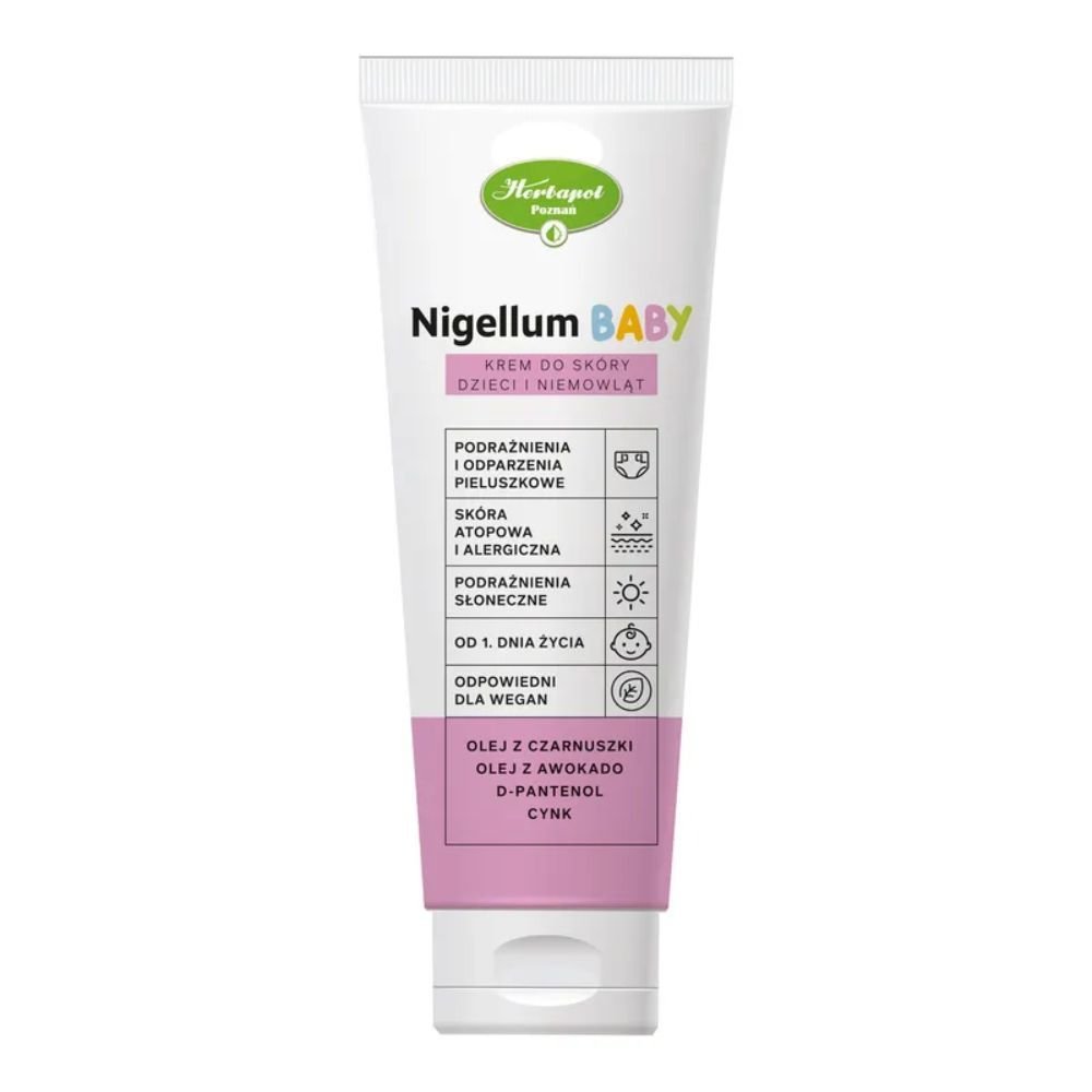 Nieznana Nigellum Baby, krem, do skóry, d/dzieci i niemowląt, 200 ml — Składniki i ocena
