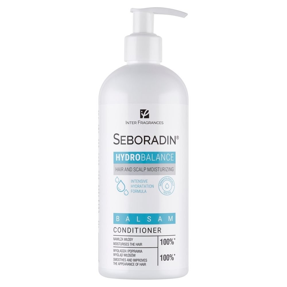 Seboradin Hydro Balance, balsam, do włosów, 400 ml — Składniki i ocena