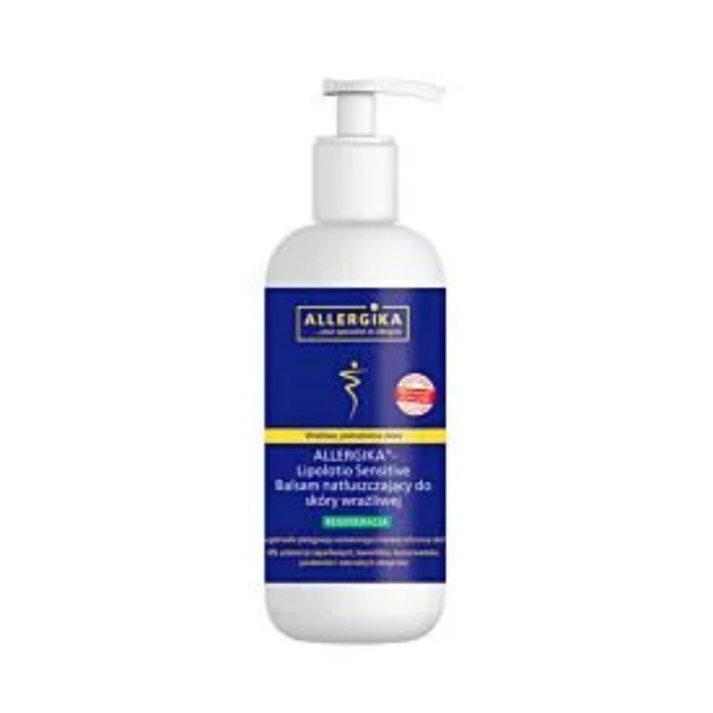 Allergika Lipolotio Sensitive, balsam natłuszczający do skóry wrażliwej, 500ml — Składniki i ocena