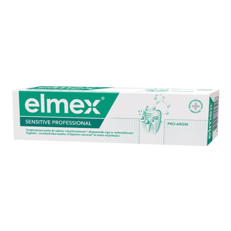 ELMEX Elmex Sensitive PROESSIONAL pasta 75ml — Składniki i ocena