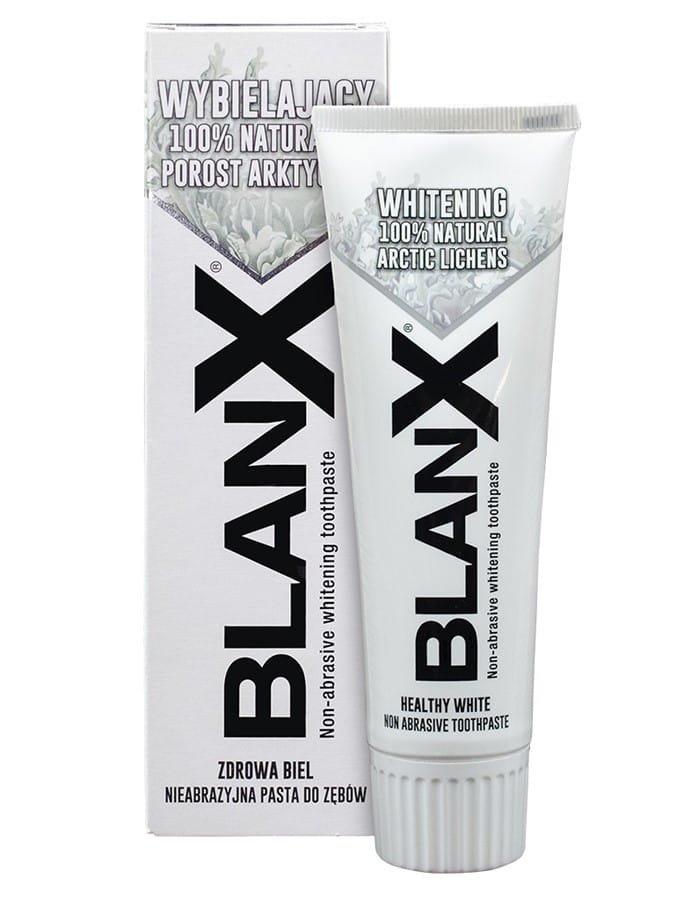 BLANX Blanx Pasta do zębów wybielająca WHITENING 75ml — Składniki i ocena