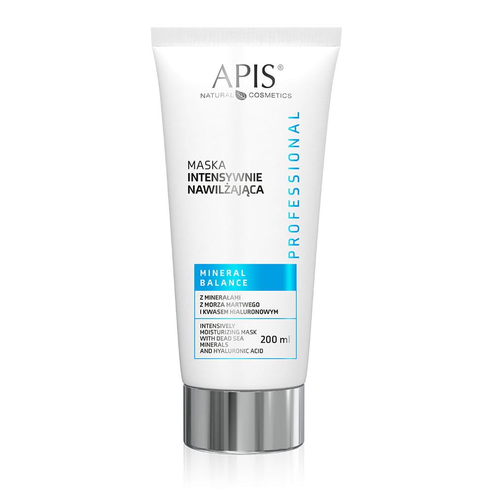 Apis APIS HYDRO BALANCE Maska intensywnie nawilżająca z minerałami z Morza Martwego i kwasem hialuronowym 200 ML