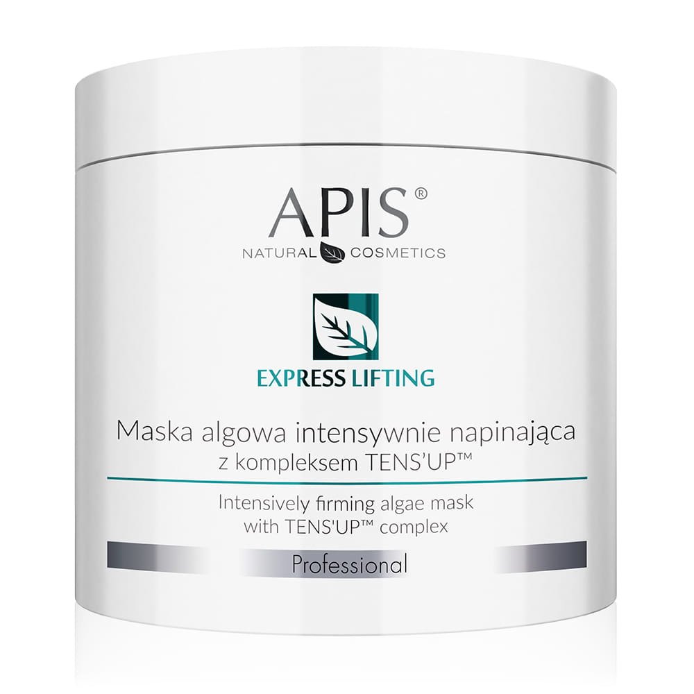 Apis APIS EXPRESS LIFTING Maska algowa intensywnie napinająca z kompleksem TENS’UP 200g — Składniki i ocena