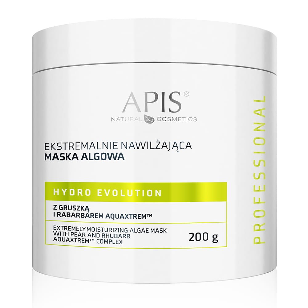 Apis APIS Hydro Evolution Ekstremalnie nawilżająca maska algowa z gruszką i rabarbarem AQUAXTREM 200 g