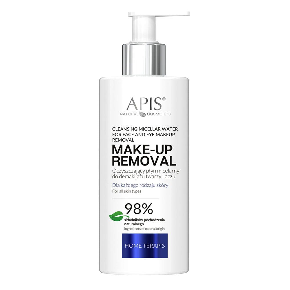 Apis APIS Home terApis Oczyszczający płyn micelarny do demakijażu twarzy i oczu 300 ml