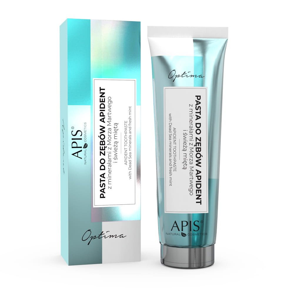 Apis APIS OPTIMA / Apident Pasta do zębów z minerałami z Morza Martwego i świeżą miętą  100ml