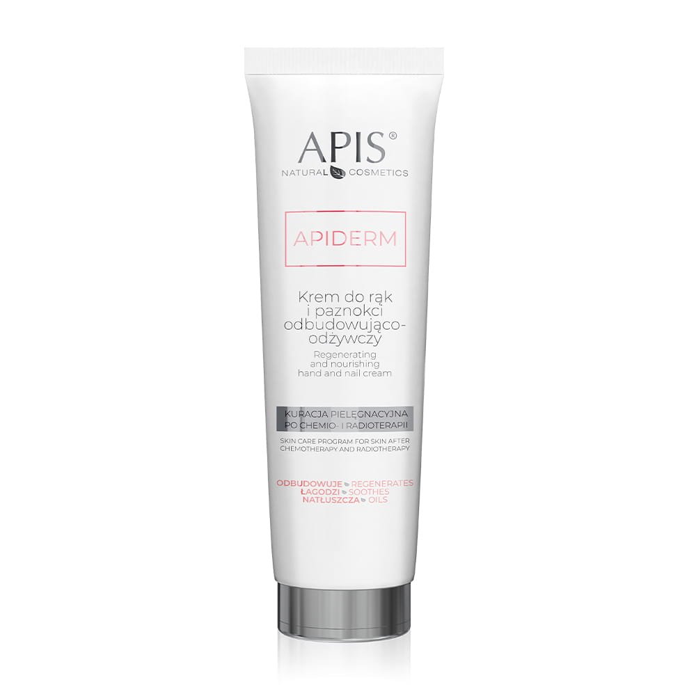 Apis APIS APIDERM Krem do rąk i paznokci odbudowująco-odżywczy 100ml — Składniki i ocena