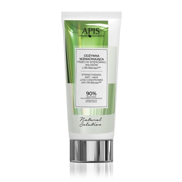 Apis APIS NATURAL SOLUTION Odżywka wzmacniająca przeciw wypadaniu włosów z 3% Baicapil 200 ml
