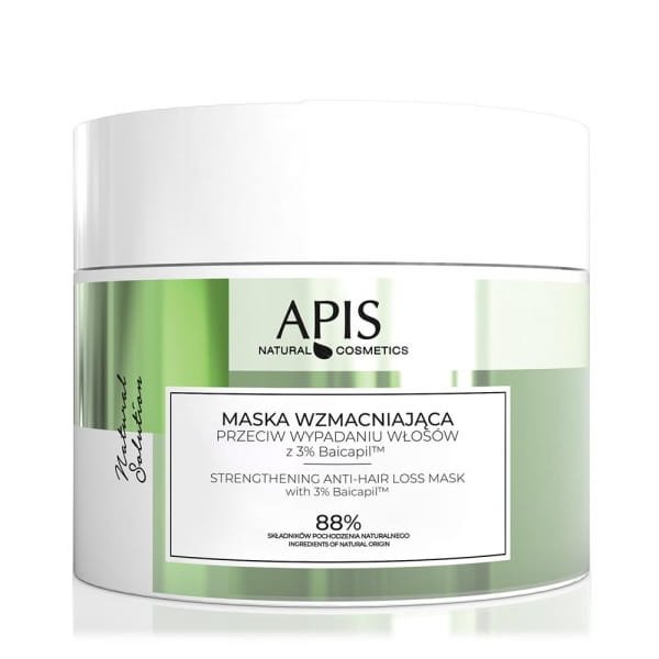 Apis APIS NATURAL SOLUTION Maska wzmacniająca przeciw wypadaniu włosów Baicapil 200 ml