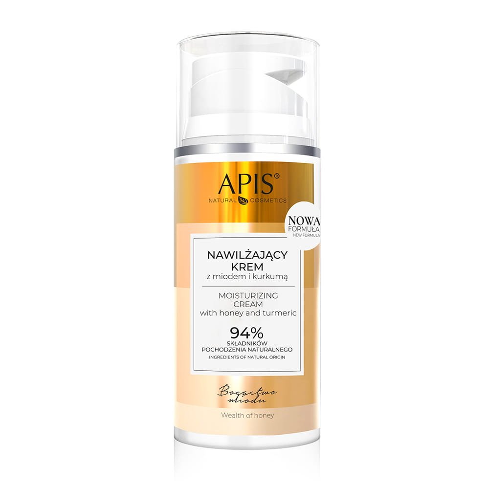 Apis APIS BOGACTWO MIODU Nawilżajacy krem z miodem i kurkumą100ml — Składniki i ocena